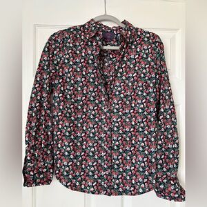 J. Crew Liberty London Botton-Down Floral Shirt